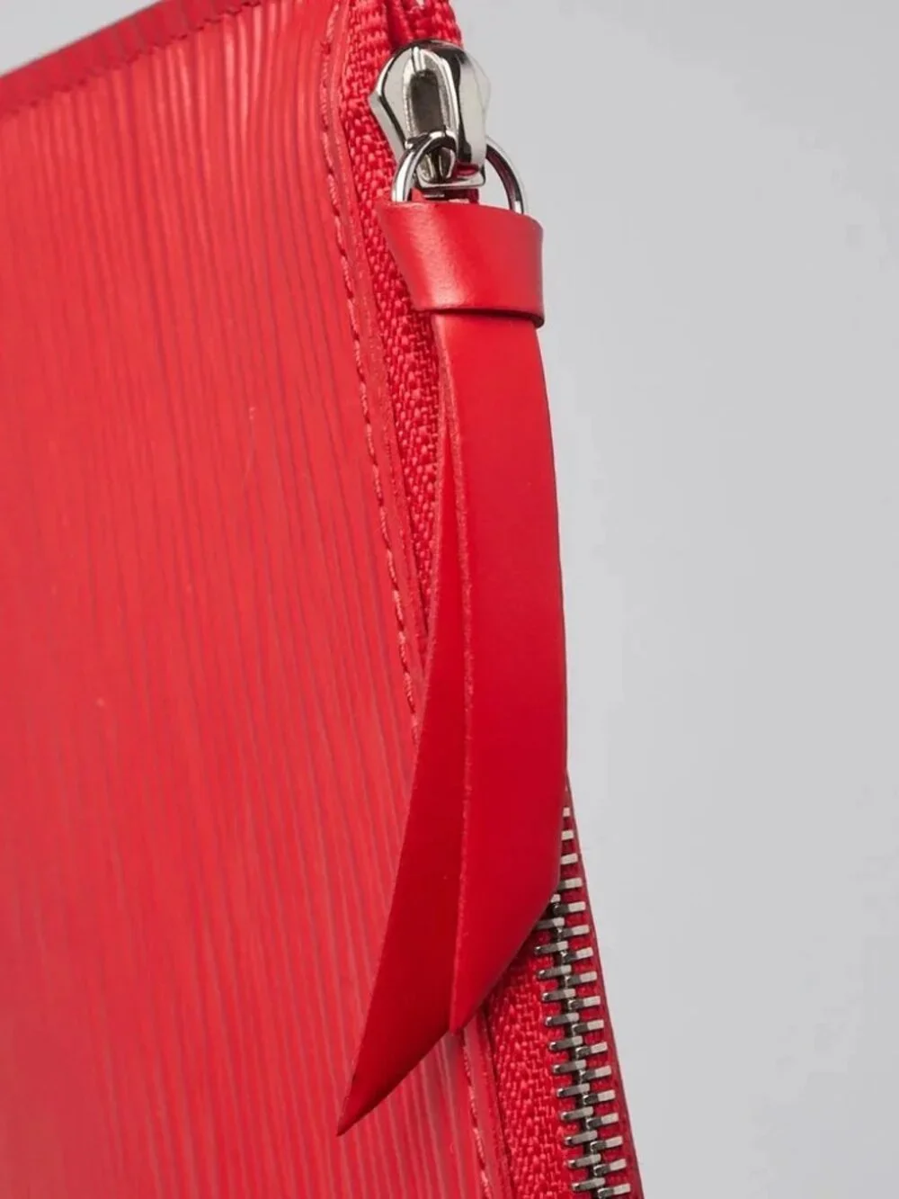 Louis Vuitton Red Epi Leather Felicie Pochette Bag